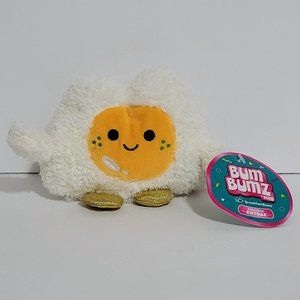 Mini Breakfast Bum Bumz Extraz Bean Plush Enrique the Fried Egg BBZ5-#238